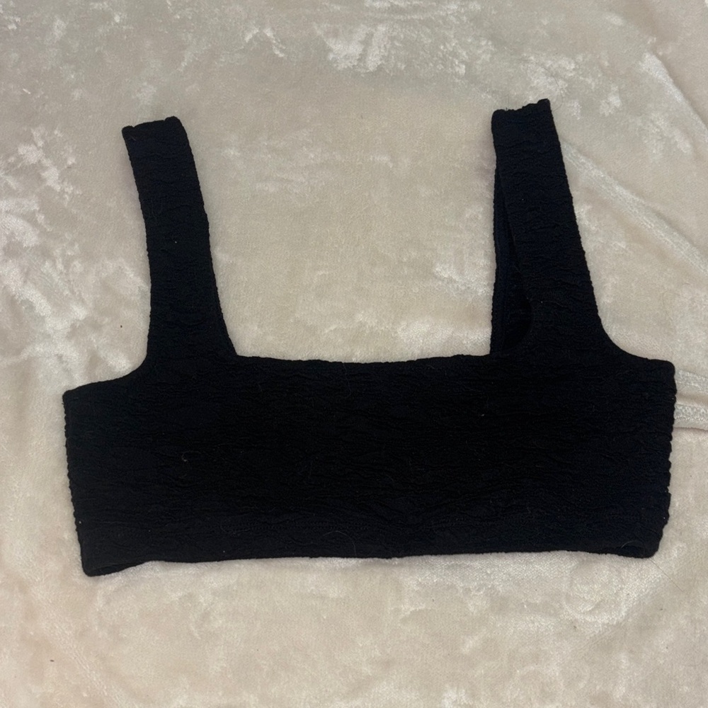 Good American textured top